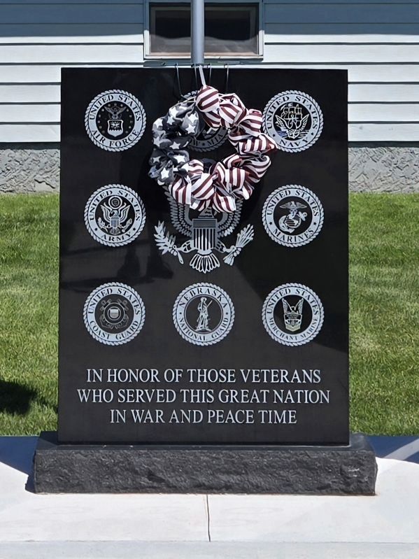 Duncan Veterans Memorial. Click for full size. Duncan Veterans Memorial image. Click for full size.