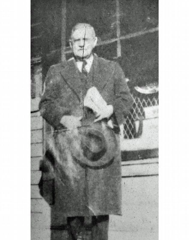 Marker detail: John L. Hurt, Jr. image. Click for full size.