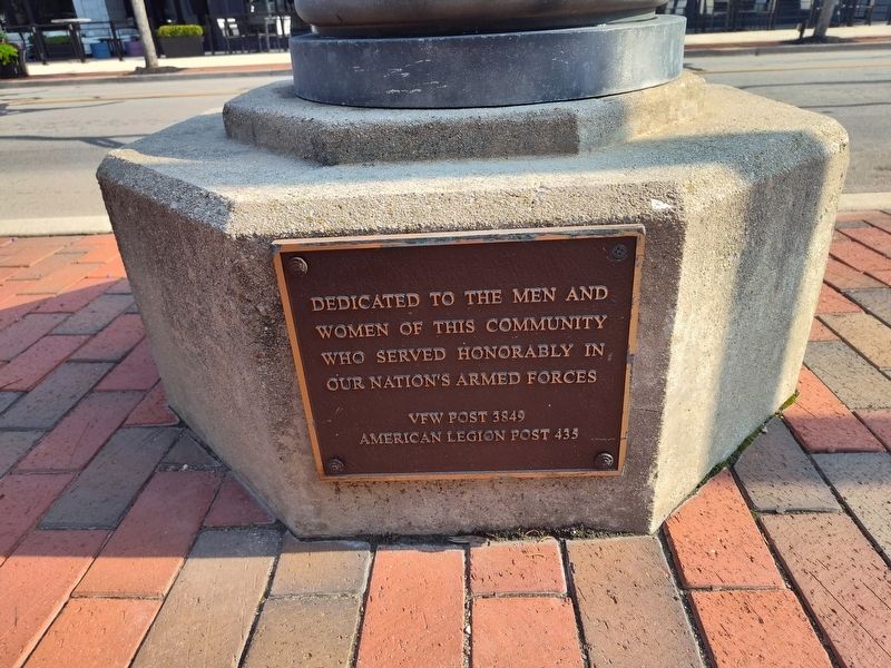 Veterans Memorial Marker. Click for full size. Veterans Memorial Marker image. Click for full size.