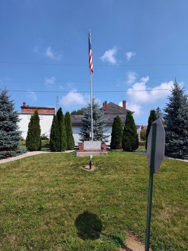 Gettysburg, Ohio Marker. Click for full size. Gettysburg, Ohio Marker image. Click for full size.