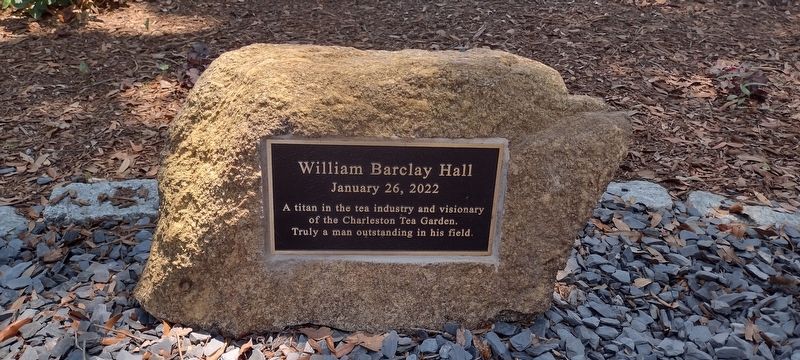 William Barclay Hall memorial image. Click for full size.