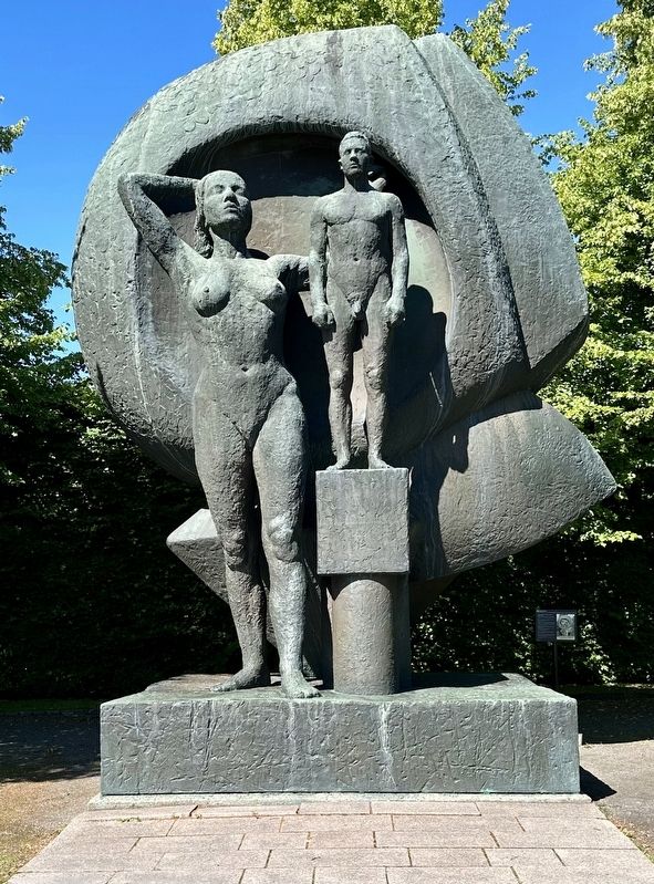 National Monument for Victims of War 1940-45. Click for full size. National Monument for Victims of War 1940-45 image. Click for full size.