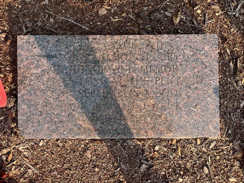 Pentagon Memorial image. Click for full size.