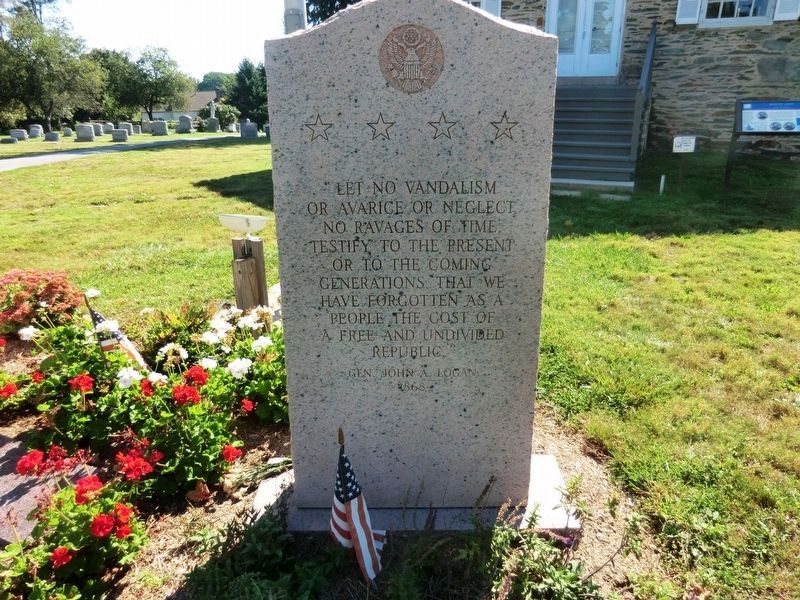 Civil War Memorial Marker. Click for full size. Civil War Memorial Marker image. Click for full size.