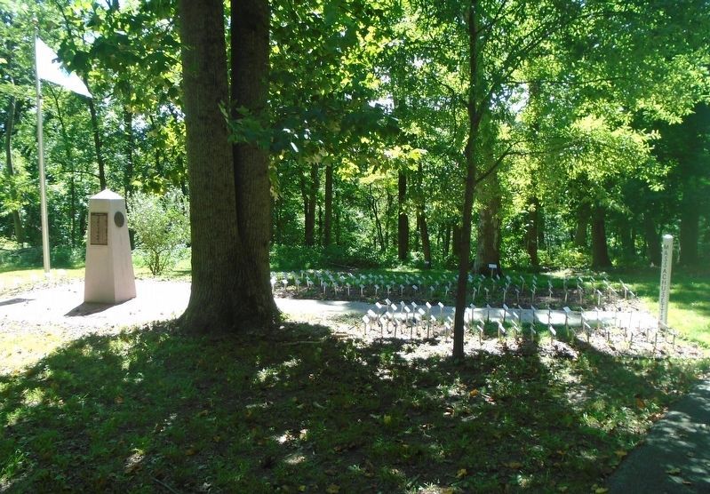 Massachusetts Medal of Honor Recipients Memorial Plaza image. Click for full size.