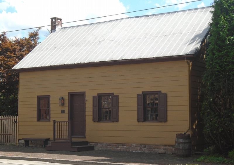 Luke Miller House and Marker. Click for full size. Luke Miller House and Marker image. Click for full size.