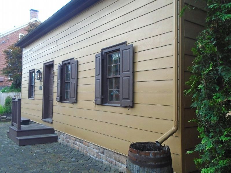 Luke Miller House and Marker. Click for full size. Luke Miller House and Marker image. Click for full size.