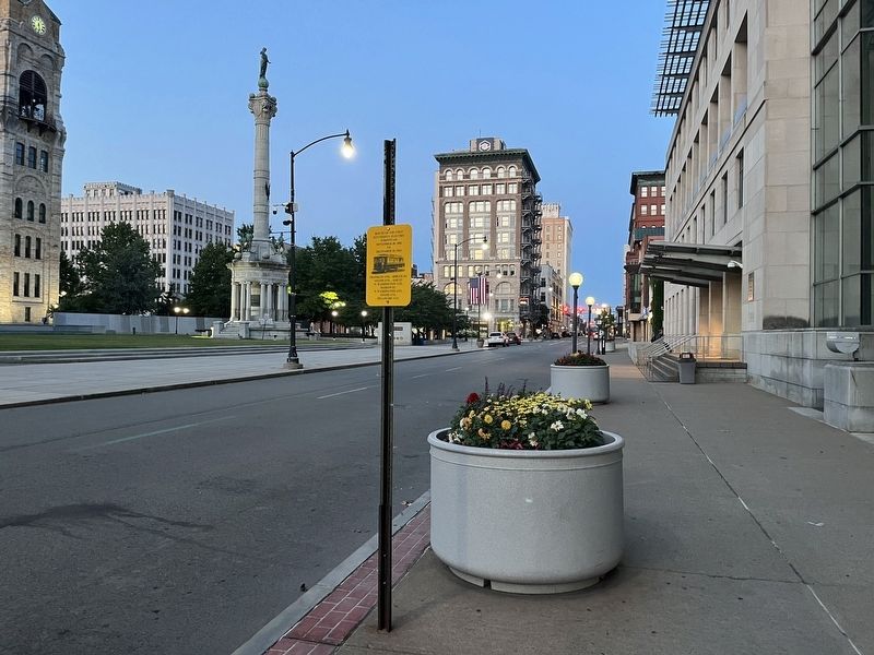 Route of the First Successful Electric Streetcar Marker image. Click for full size.