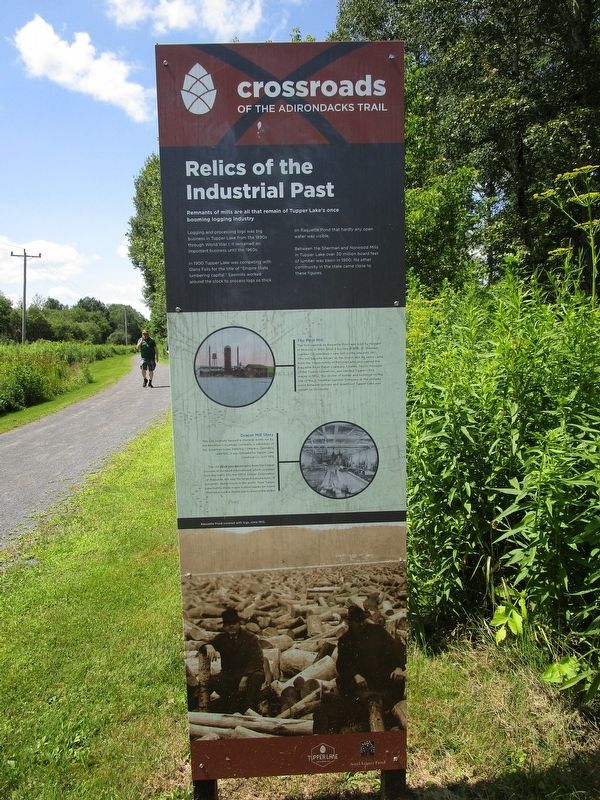 Relics of the Industrial Past Marker. Click for full size. Relics of the Industrial Past Marker image. Click for full size.