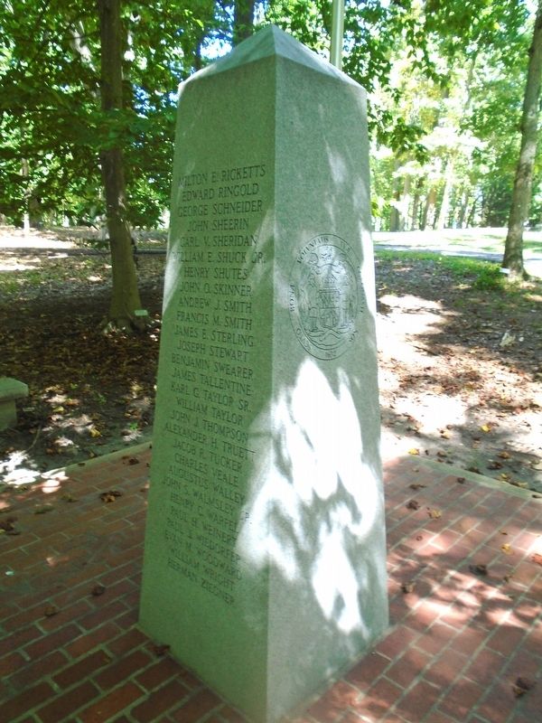 Maryland Medal of Honor Memorial Obelisk image. Click for full size.