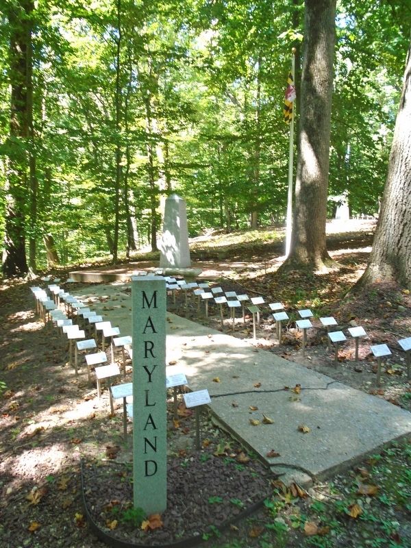 Maryland Medal of Honor Memorial Plaza image. Click for full size.