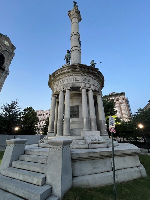Lackawanna County Soldiers and Sailors Monument. Click for full size. Lackawanna County Soldiers and Sailors Monument image. Click for full size.