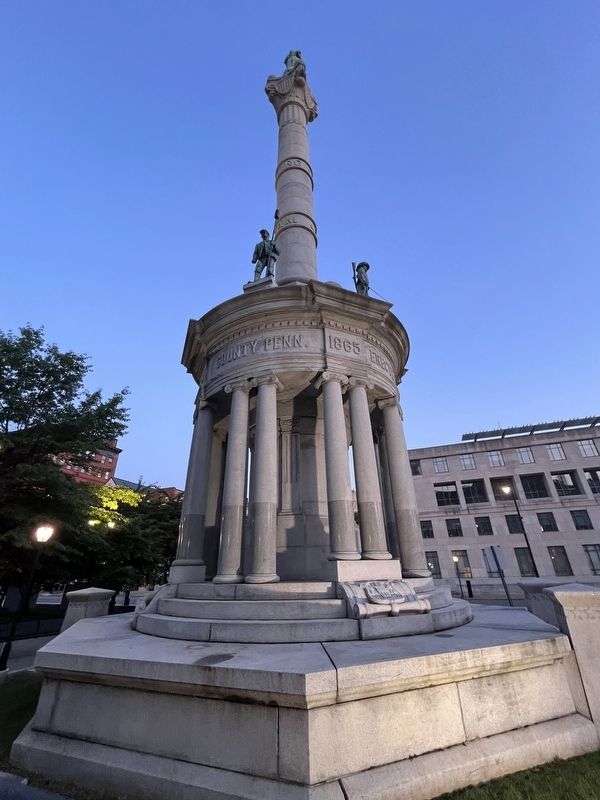 Lackawanna County Soldiers and Sailors Monument. Click for full size. Lackawanna County Soldiers and Sailors Monument image. Click for full size.