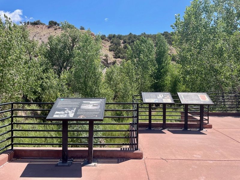Where Have The Fossils Gone? Marker (middle of three).. Click for full size. Where Have The Fossils Gone? Marker (middle of three). image. Click for full size.