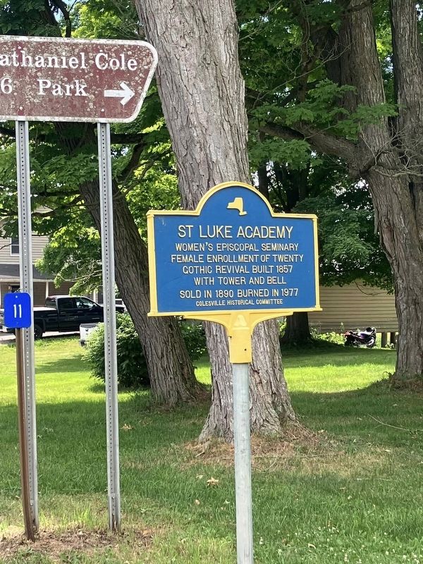 St Luke Academy Marker image. Click for full size.