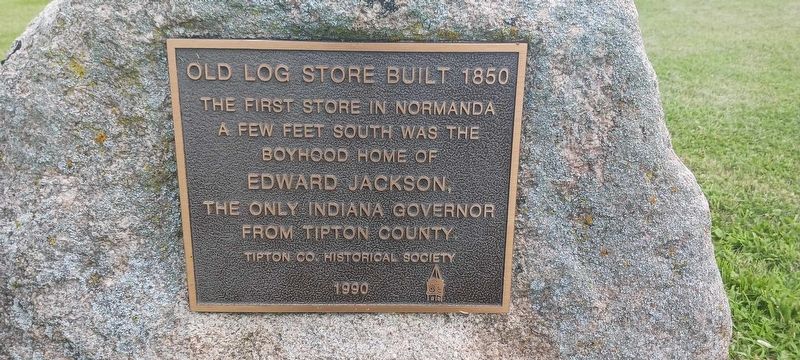 Old Log Store Built 1850 Marker. Click for full size. Old Log Store Built 1850 Marker image. Click for full size.
