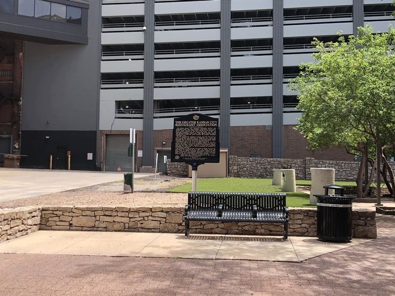 The Greater Kansas City Restaurant Association Marker. Click for full size. The Greater Kansas City Restaurant Association Marker image. Click for full size.