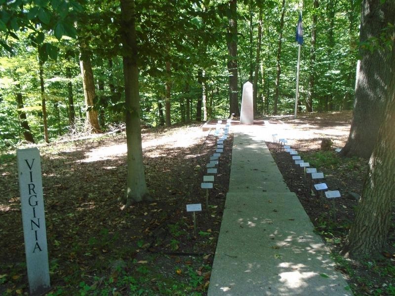 Virginia Medal of Honor Recipients Memorial Plaza image. Click for full size.