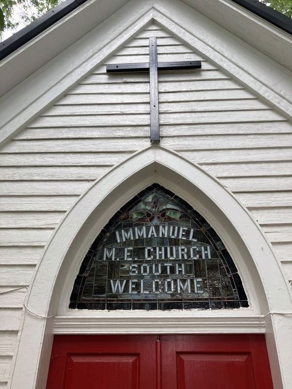 Immanuel M. E. Church South<BR>Welcome. Click for full size. Immanuel M. E. Church South<BR>Welcome image. Click for full size.