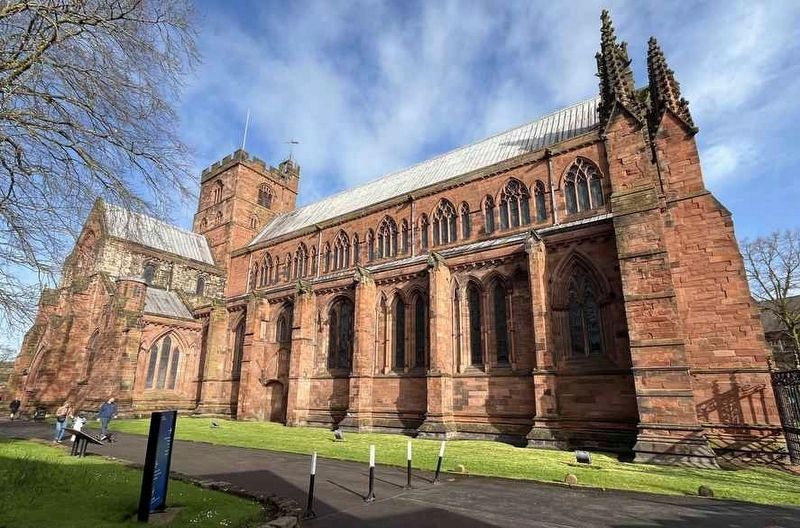 Carlisle Cathedral. Click for full size. Carlisle Cathedral image. Click for full size.