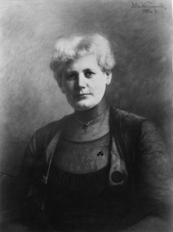 Portrait of Marie Spångberg Holth. Click for full size. Portrait of Marie Spångberg Holth image. Click for full size.