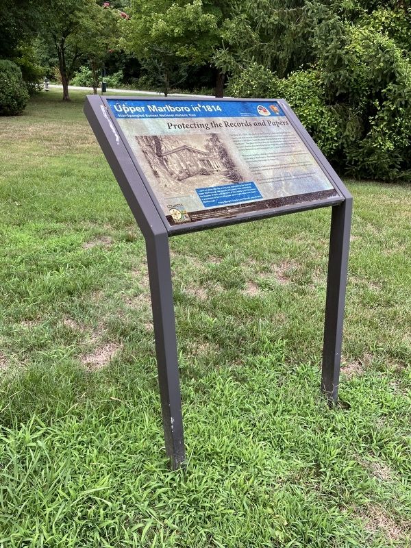Protecting the Records and Papers Marker. Click for full size. Protecting the Records and Papers Marker image. Click for full size.