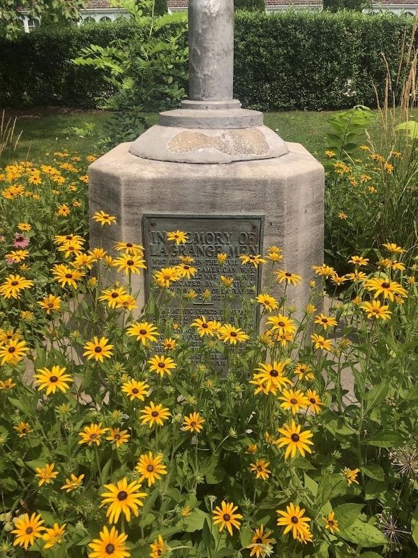 La Grange Veterans Memorial. Click for full size. La Grange Veterans Memorial image. Click for full size.