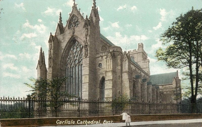 Carlisle Cathedral, East. Click for full size. Carlisle Cathedral, East image. Click for full size.