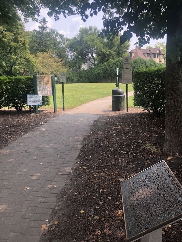 Anne Marcisz Memorial Pathway image. Click for full size.