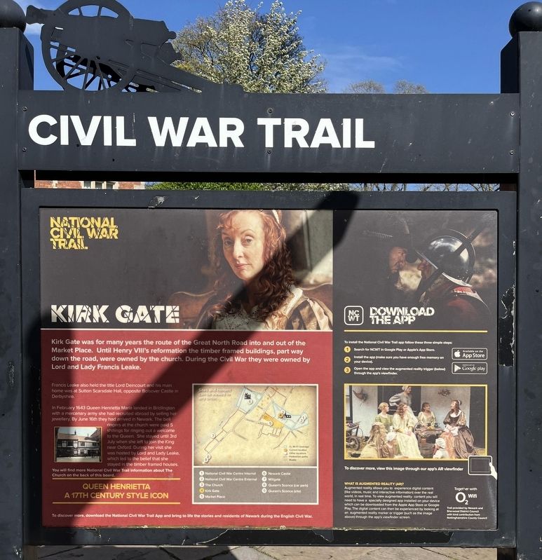 Kirk Gate Marker. Click for full size. Kirk Gate Marker image. Click for full size.