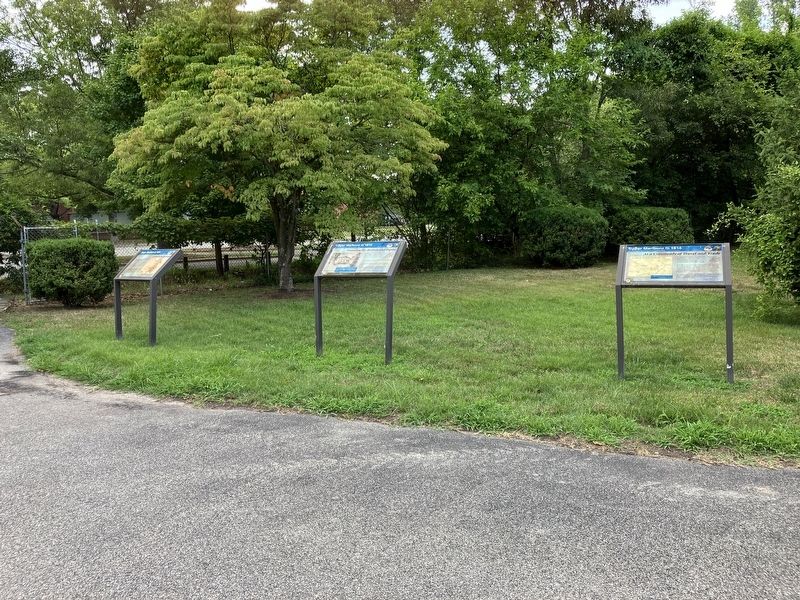 Three Markers at Town Hall image. Click for full size.