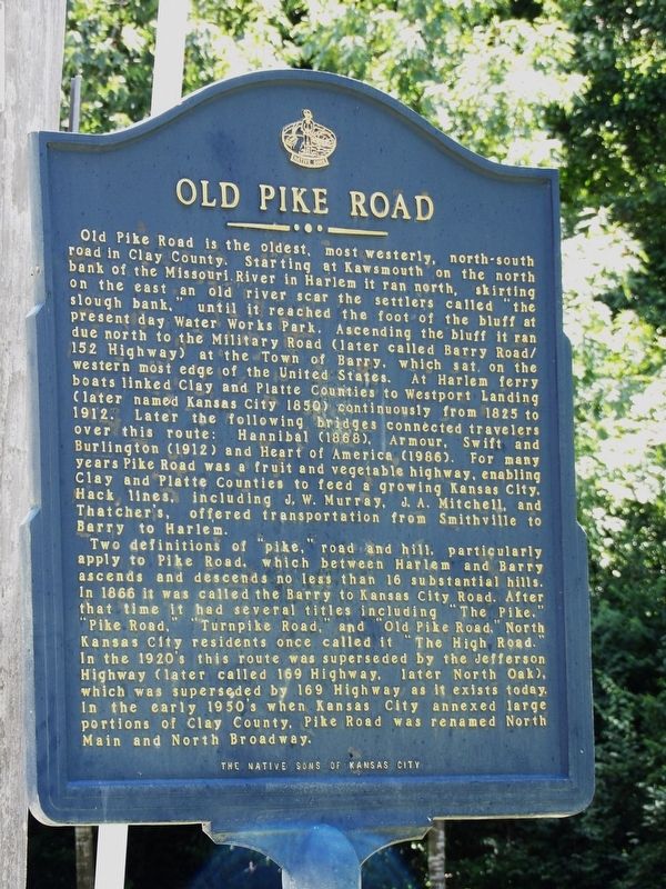 Old Pike Road side of marker image. Click for full size.