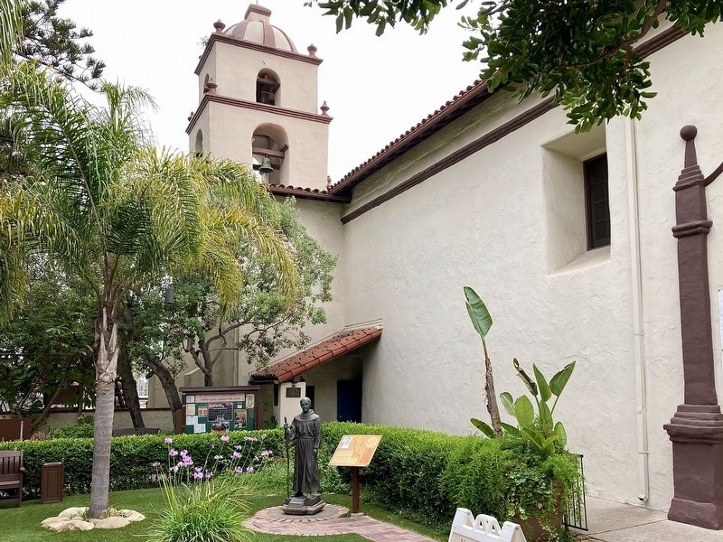 Fray Junipero Serra Marker image. Click for full size.