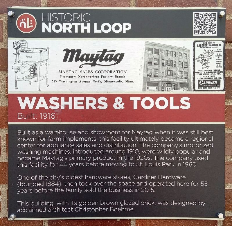 Washers & Tools Marker image. Click for full size.