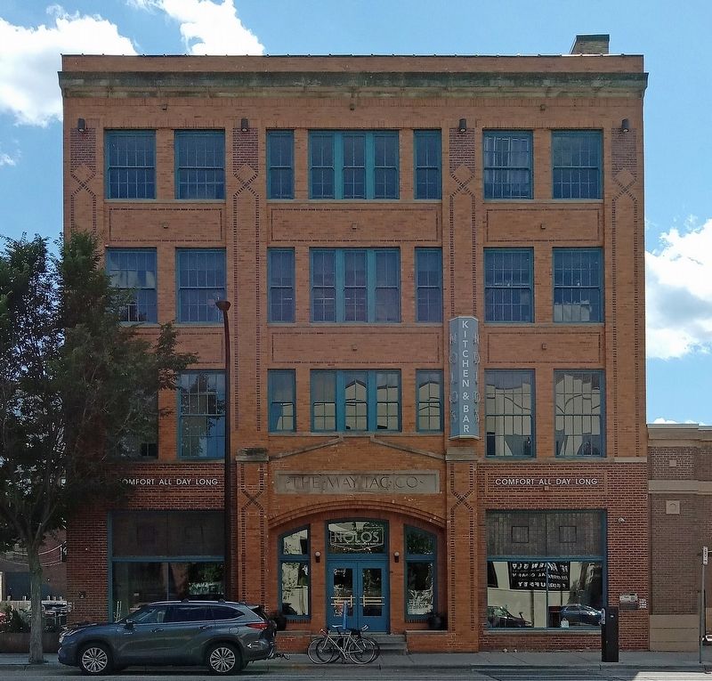 The Maytag Warehouse with the Washers & Tools marker at lower right image. Click for full size.
