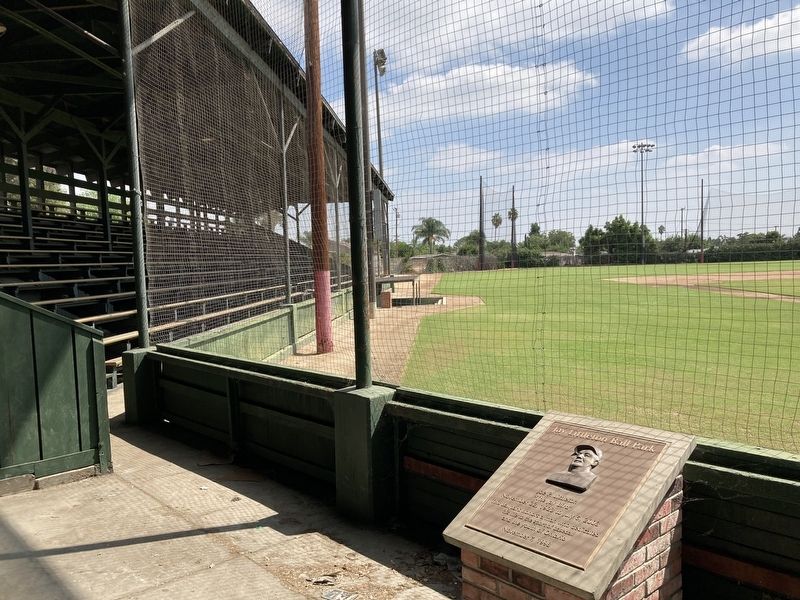 Jay Littleton Ball Park and Marker image. Click for full size.