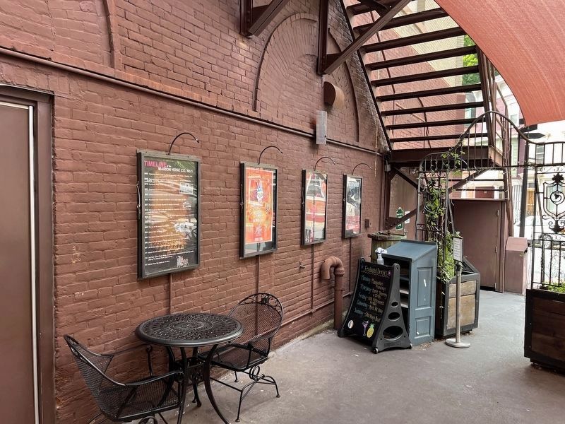 Timeline of the Mauch Chunk Opera House Marker. Click for full size. Timeline of the Mauch Chunk Opera House Marker image. Click for full size.