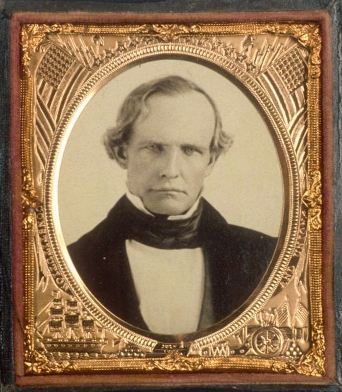 Peter Hardeman Burnett (1807-1895). Click for full size. Peter Hardeman Burnett (1807-1895) image. Click for full size.