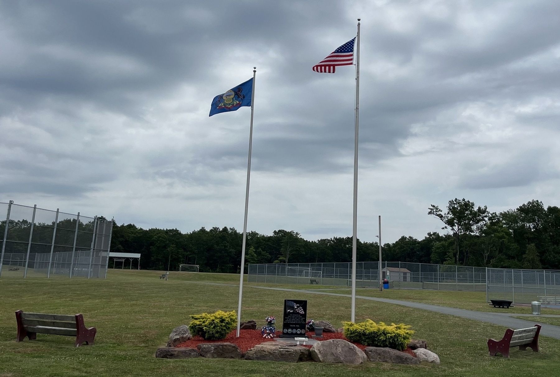 Armed Forces Memorial. Click for full size. Armed Forces Memorial image. Click for full size.