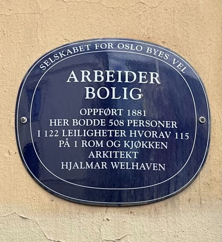 Arbeider Bolig / Workers Housing Marker image. Click for full size.