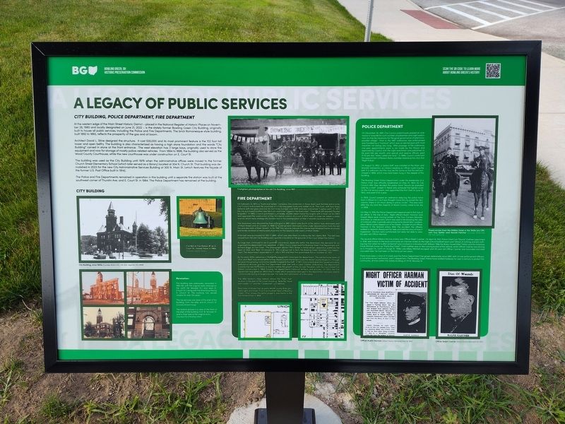A Legacy of Public Service Marker image. Click for full size.