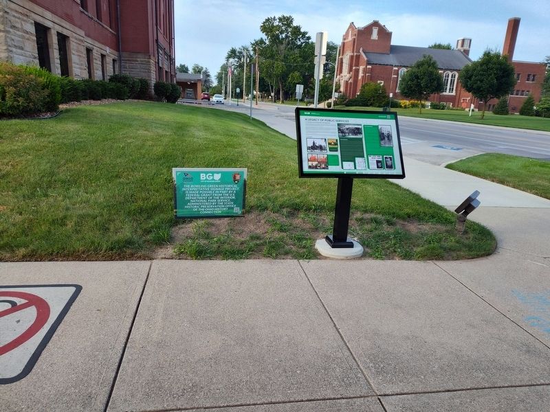 A Legacy of Public Service Marker image. Click for full size.