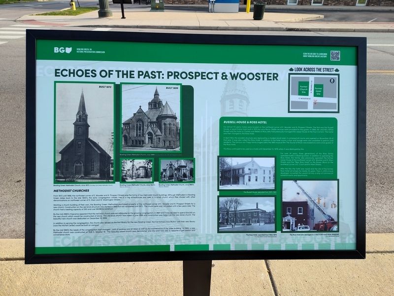 Echoes Of The Past: Prospect & Wooster Marker. Click for full size. Echoes Of The Past: Prospect & Wooster Marker image. Click for full size.