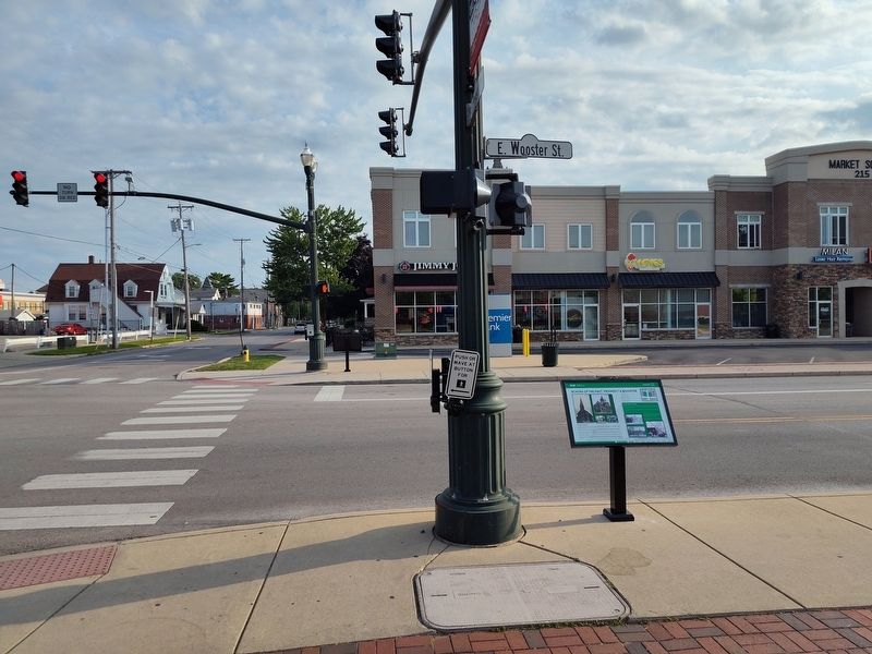 Echoes Of The Past: Prospect & Wooster Marker. Click for full size. Echoes Of The Past: Prospect & Wooster Marker image. Click for full size.