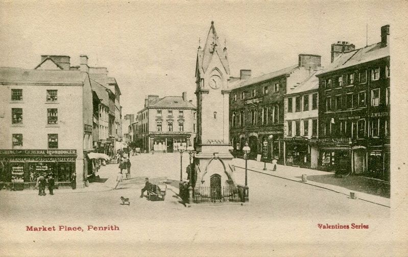 Market Place, Penrith. Click for full size. Market Place, Penrith image. Click for full size.