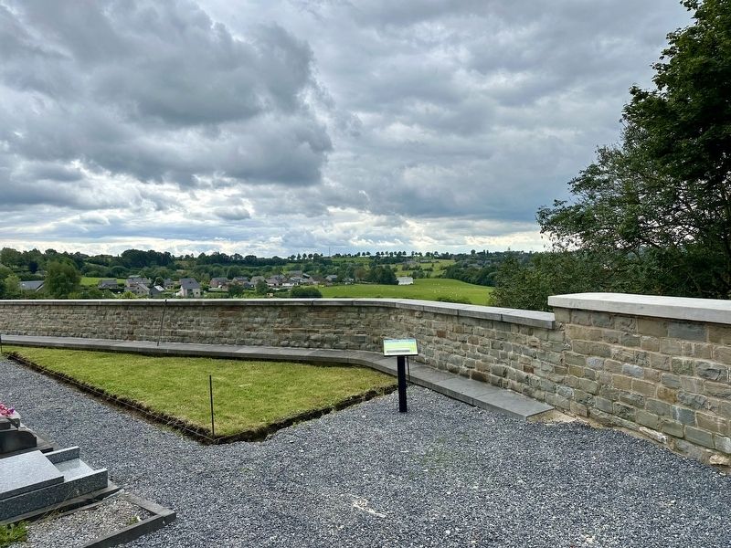 Le Paysage du Pays de Herve / The Landscape of the Pays de Herve Marker - wide view image. Click for full size.