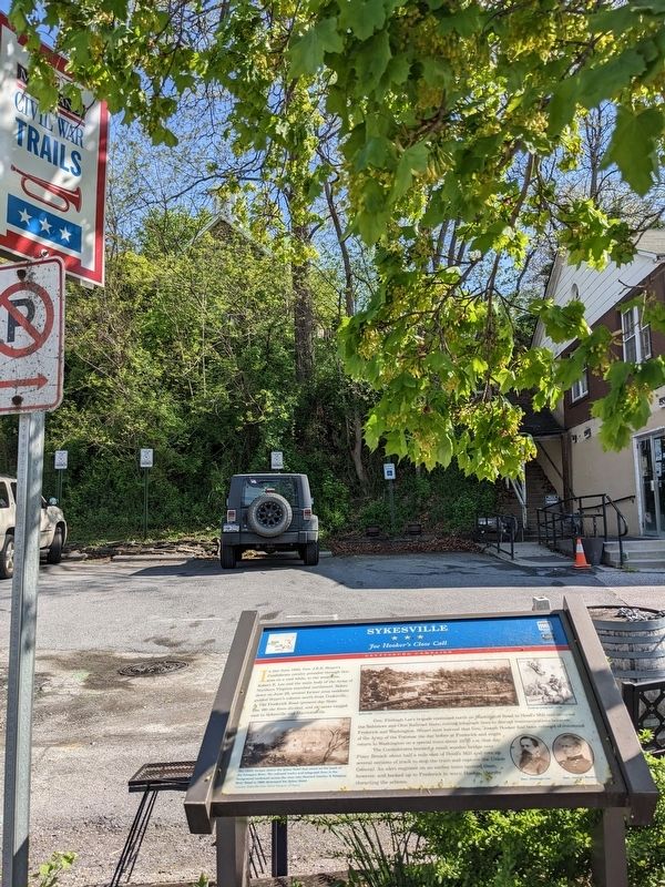 Sykesville Marker. Click for full size. Sykesville Marker image. Click for full size.