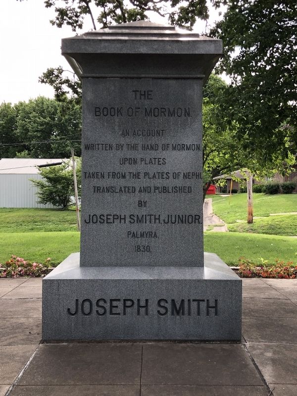 Three Witnesses Monument (Side A) image. Click for full size.