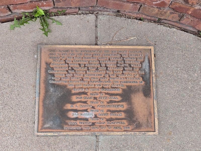 North Platte's Cody Park Additional Marker. Click for full size. North Platte's Cody Park Additional Marker image. Click for full size.