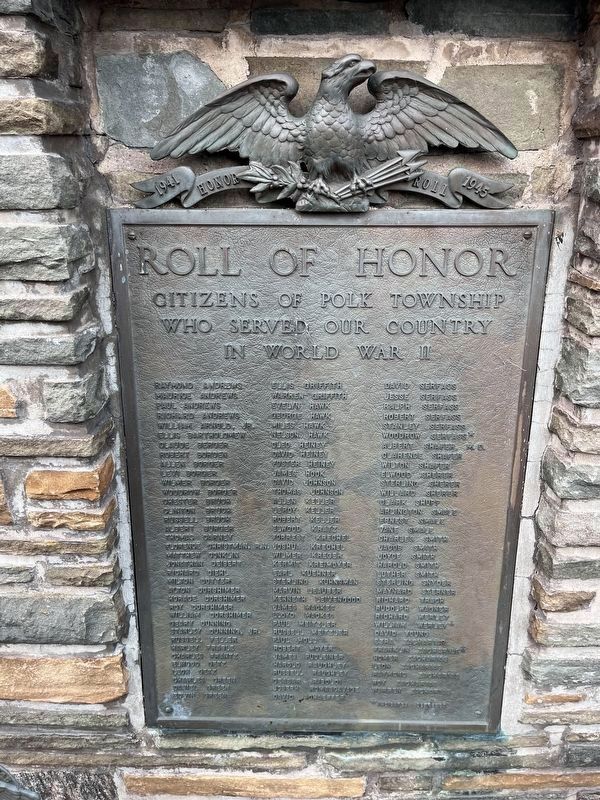 Roll of Honor Memorial image. Click for full size.